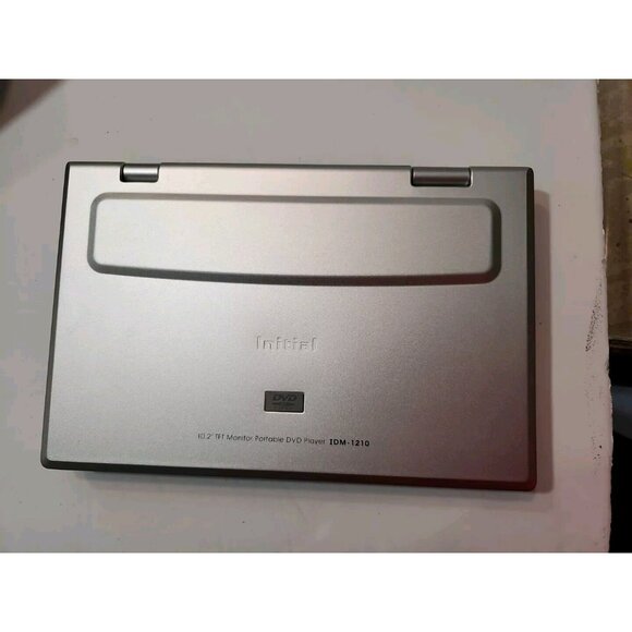 Initial IDM-1210 Portable DVD Player w/Lots of Extras for Parts Only Won't Load - Picture 5 of 12